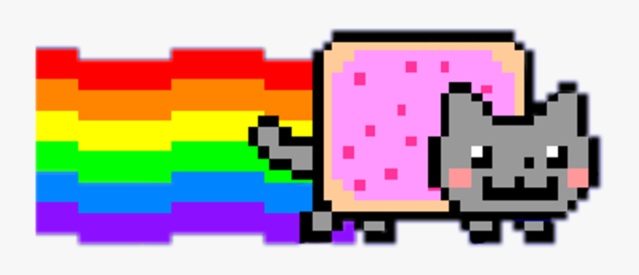 Poptart Clip Art - Nyan Cat Png Transparent, Transparent Clipart