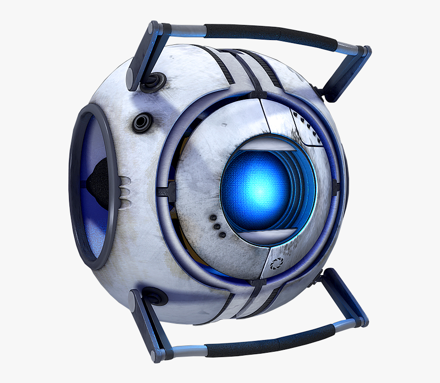 Transparent Portal 2 Clipart - Wheatley Portal 2 Png, Transparent Clipart