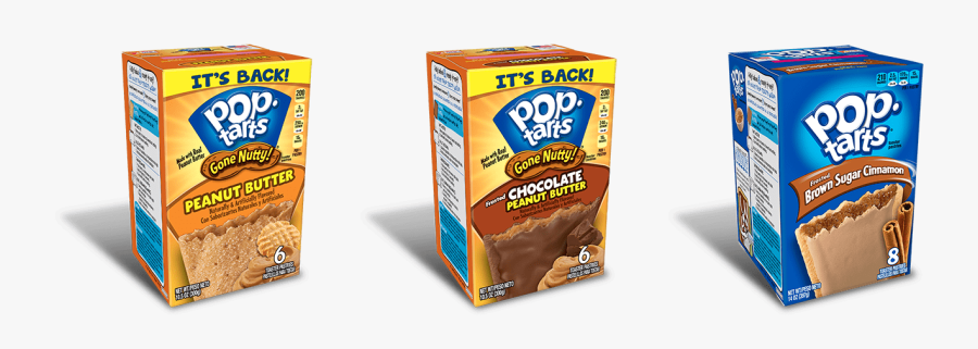 Kelloggs Frosted Brown Sugar Pop Tarts Cinnamon - Pop Tarts, Transparent Clipart