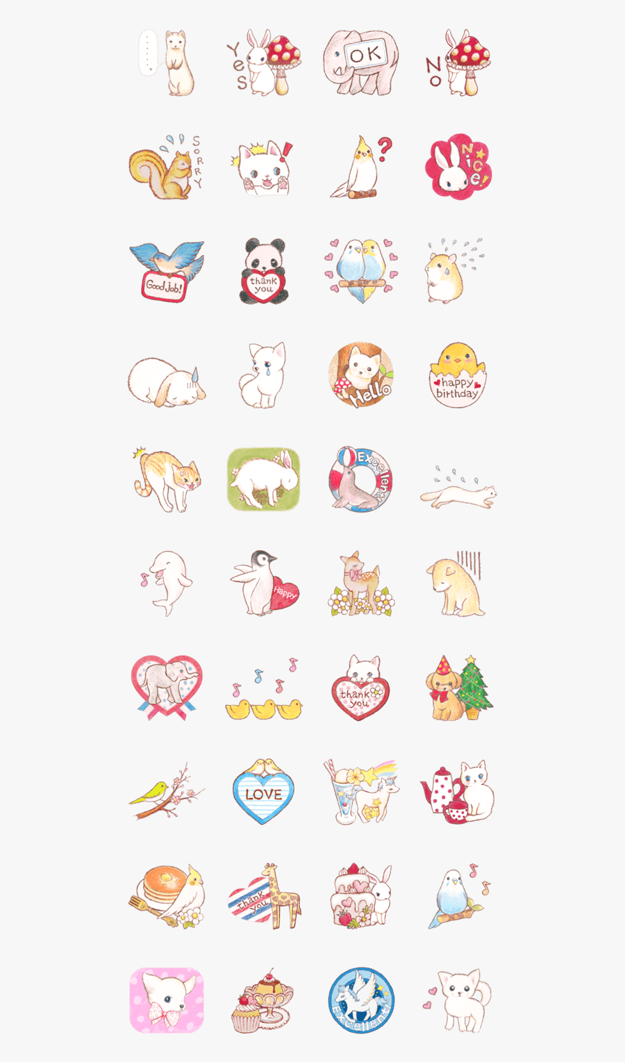 Clip Art Kawaii Planners, Transparent Clipart