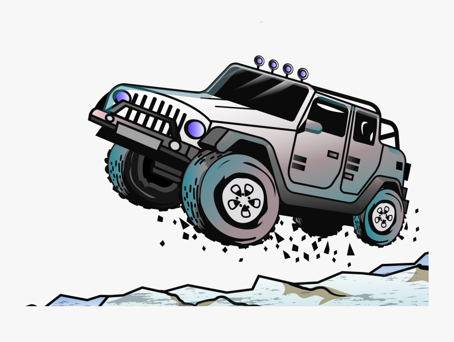Jeep Car Euclidean Vector Off-road Vehicle - Off Road Vector Png, Transparent Clipart