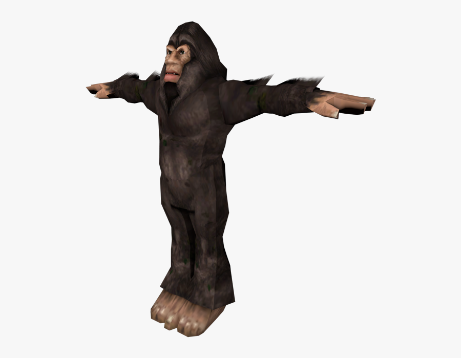 Tony Hawk Png Gorilla - Png Bigfoot, Transparent Clipart