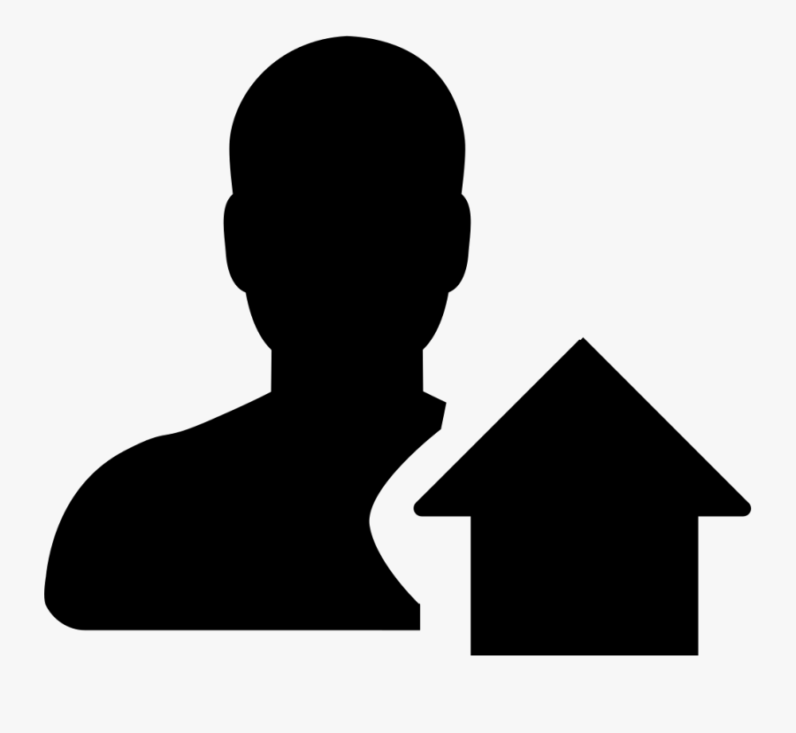 Silhouette,clip Art,black And White,illustration - Icon For Owners, Transparent Clipart