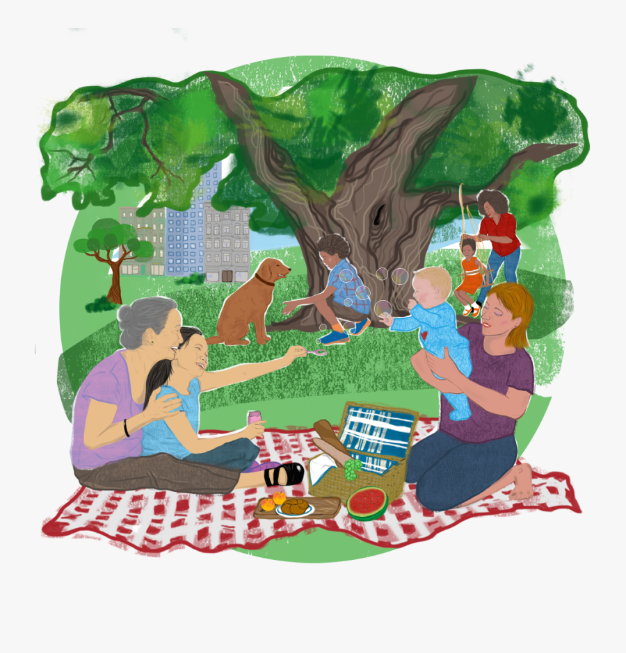 Park Clipart City Park - Cartoon, Transparent Clipart