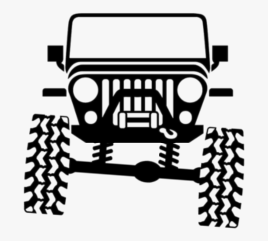 #jeep - Silhouette Jeep Clip Art, Transparent Clipart