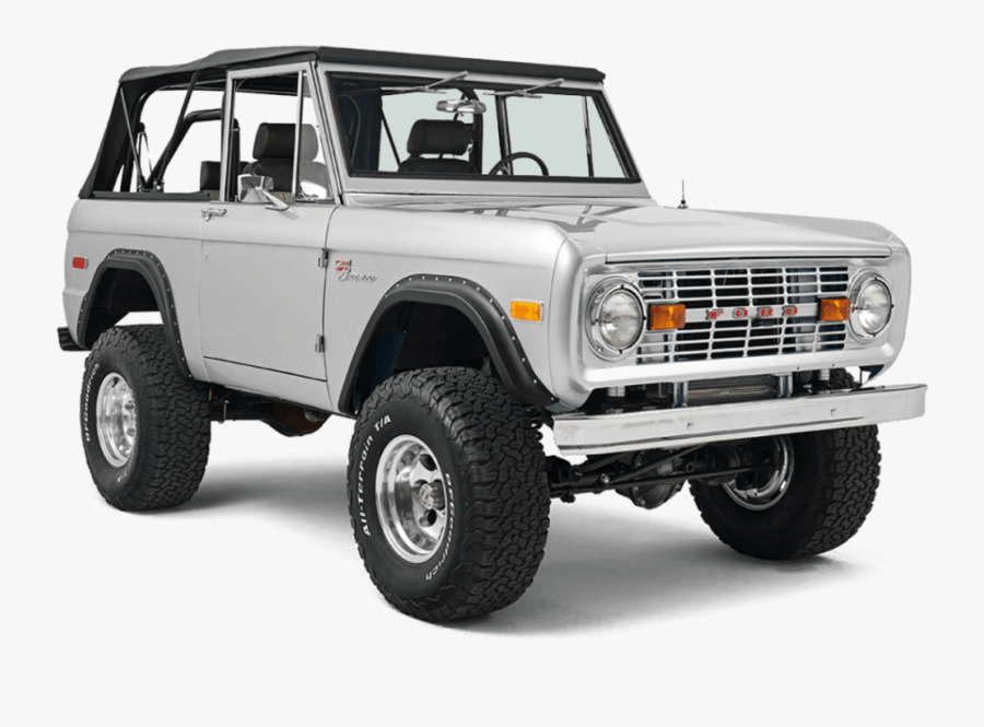Silver Bronco2 - Ford Bronco Png, Transparent Clipart