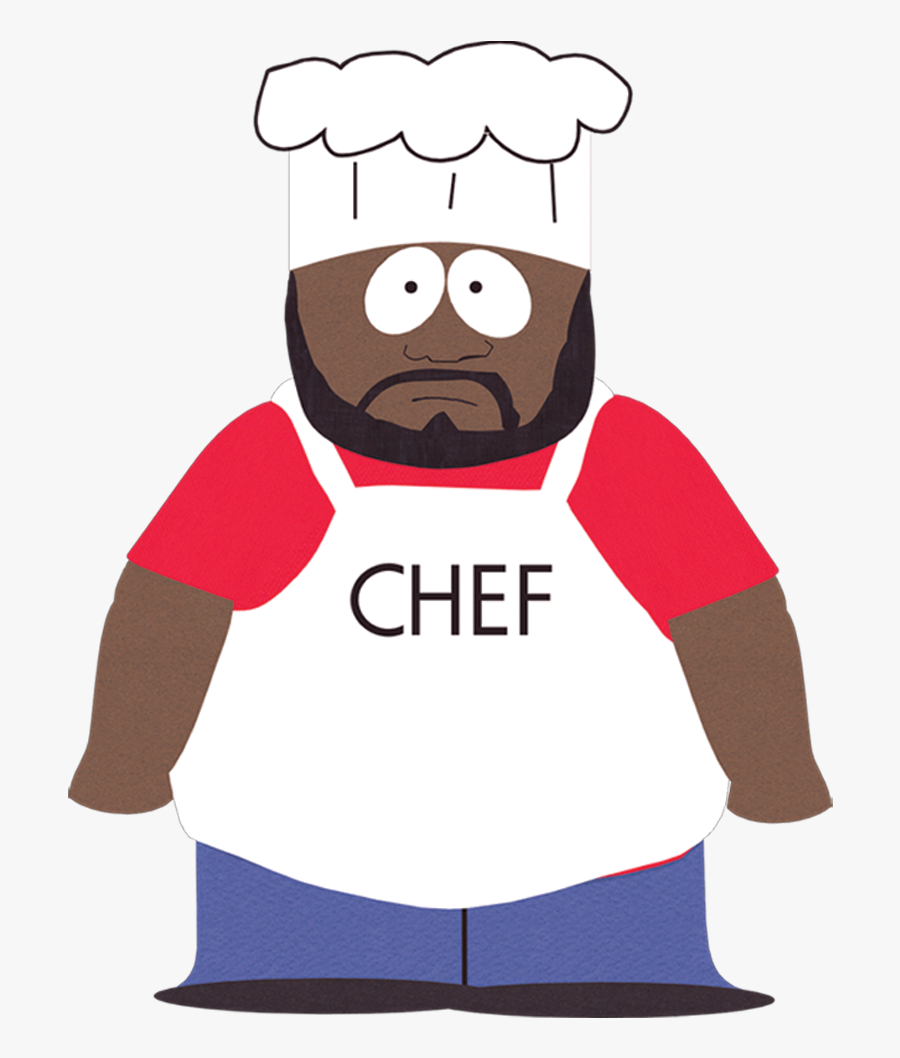 Black Chef South Park, Transparent Clipart