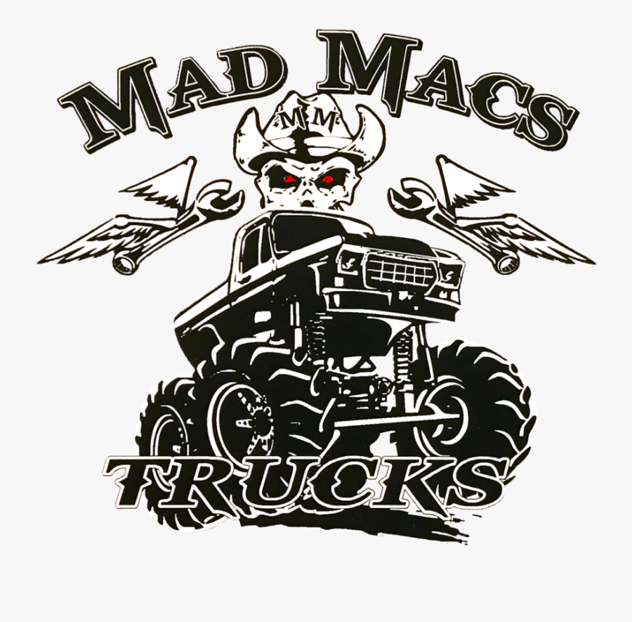 Mad Macs Trucks Logo - Cartoon, Transparent Clipart