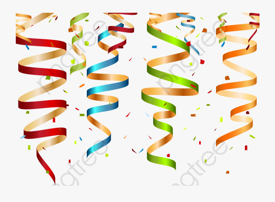 Transparent Party Confetti Clipart - Happy Birthday Keck Png, Transparent Clipart