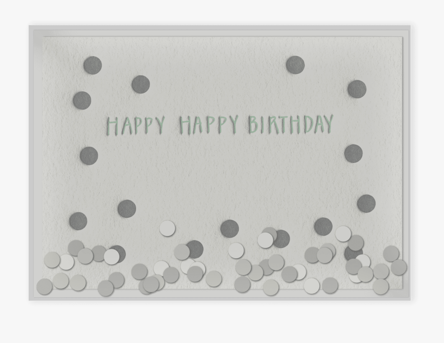 Transparent Silver Confetti Clipart - Circle, Transparent Clipart