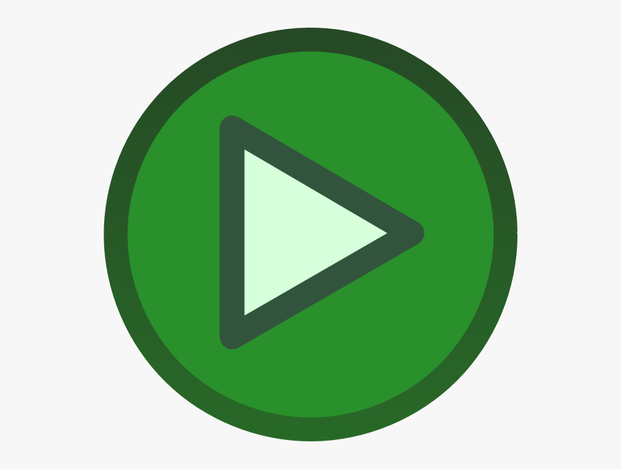 Green Play Button Icon Clipart , Png Download Green Play Button Icon