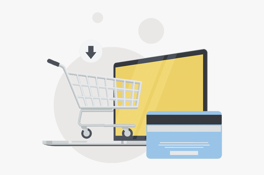 Shopping Cart, Transparent Clipart