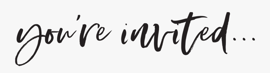 You"re Invited 2 - You Are Invited Png Transparent, Transparent Clipart
