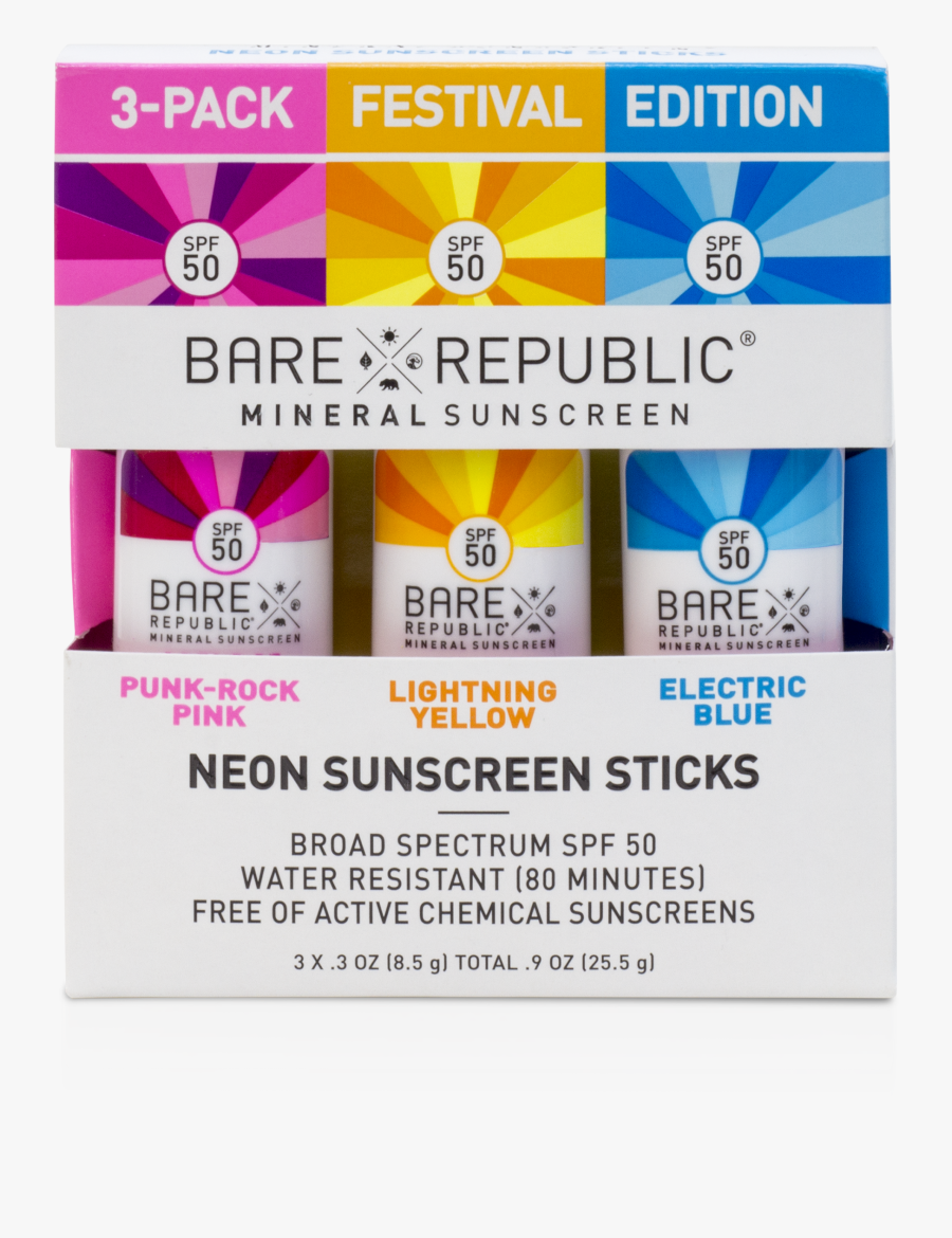Transparent Minerals Grade - Bare Republic Mineral Sunscreen, Transparent Clipart