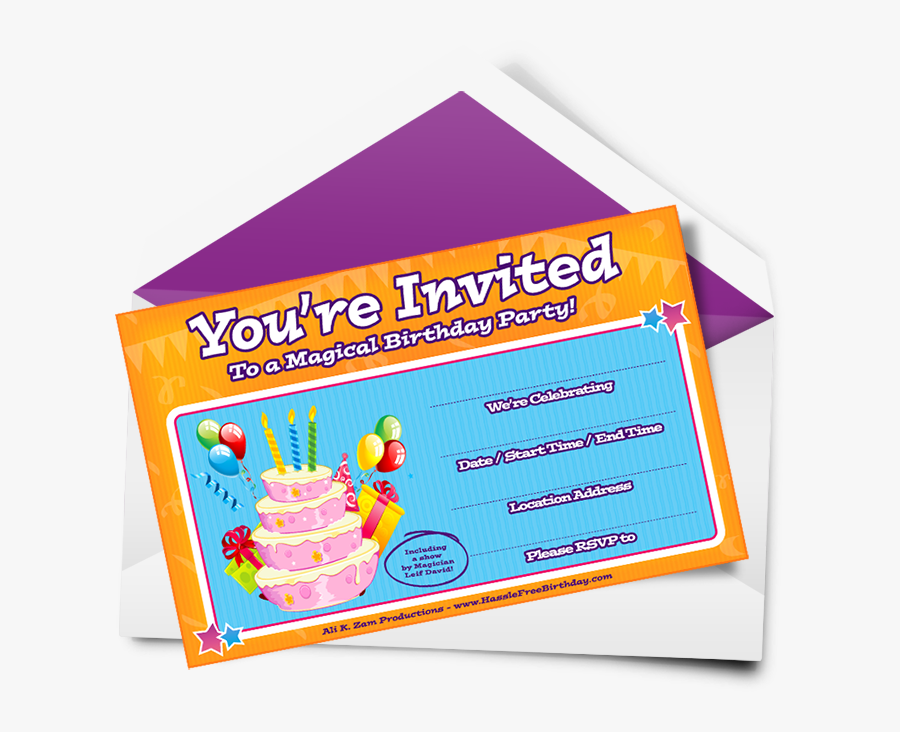 Do You Put On An Invitation, Transparent Clipart