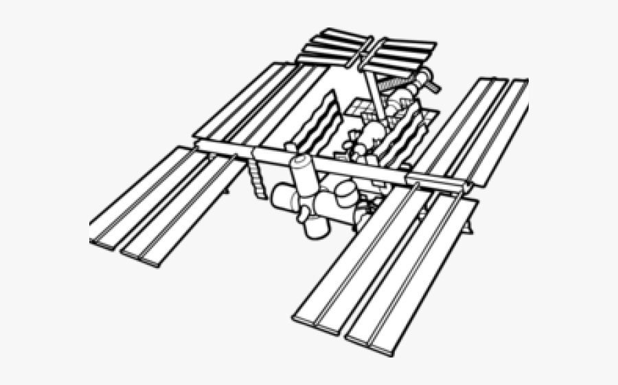 Cliparts Space Station - International Space Station Clip Art, Transparent Clipart