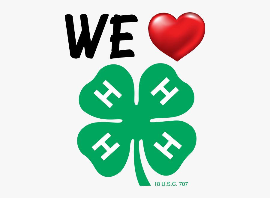 We Love 4-h - 4 H Mission, Transparent Clipart