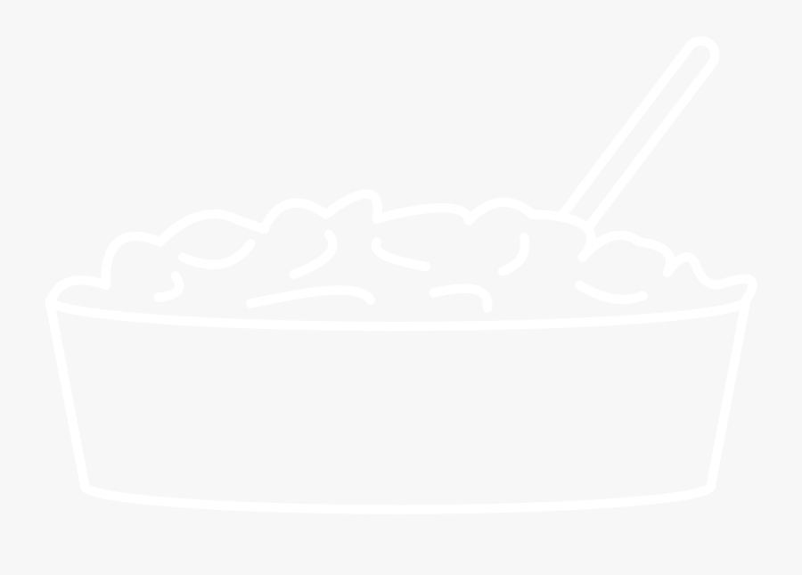 Mashed Potatoes Image - Johns Hopkins White Logo, Transparent Clipart
