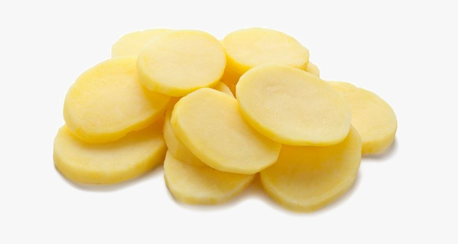 Sliced Potato Png Image Background - Sliced Potato, Transparent Clipart