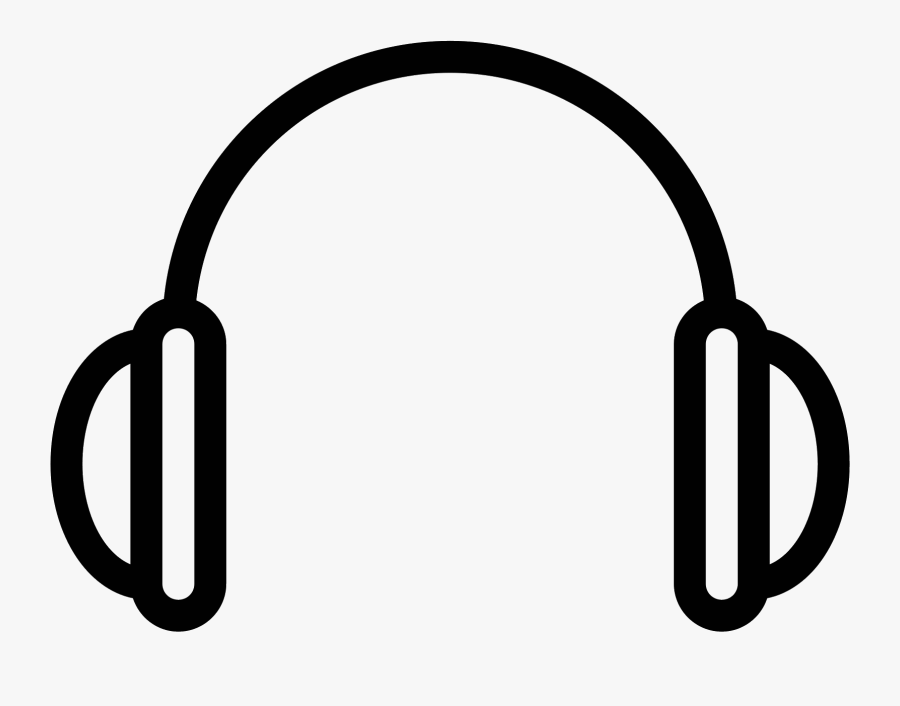 Transparent Headphones Clip Art - Cartoon Headphones Transparent Background, Transparent Clipart