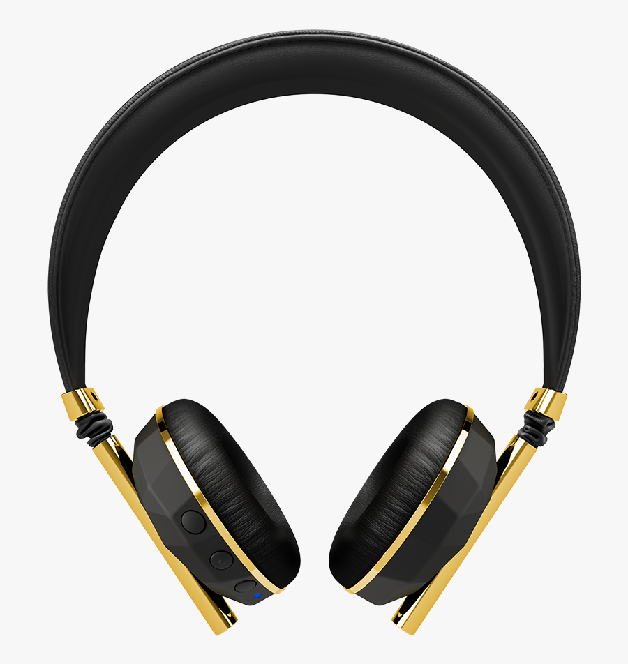 Headphone Transparent Gold - Headphone Animation Transparan Png, Transparent Clipart