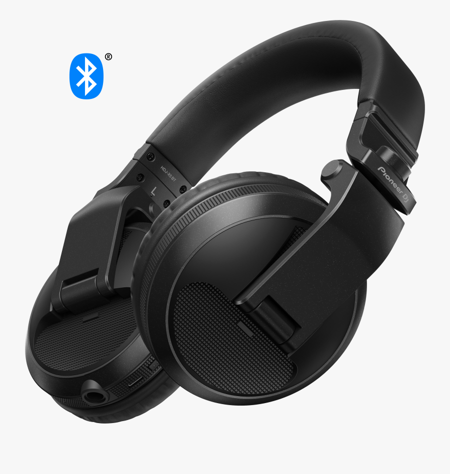 Over Ear Dj Headphones With Bluetooth Wireless Technology - Pioneer Hdj X5bt K, Transparent Clipart