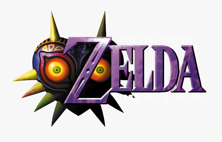 Clip Art Majoras Mask Master Quest - Legend Of Zelda Majora's Mask Title, Transparent Clipart