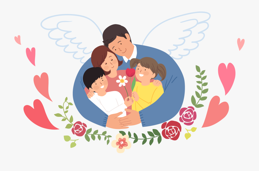 Transparent Family Love Png - Family That Love Each Other, Transparent Clipart