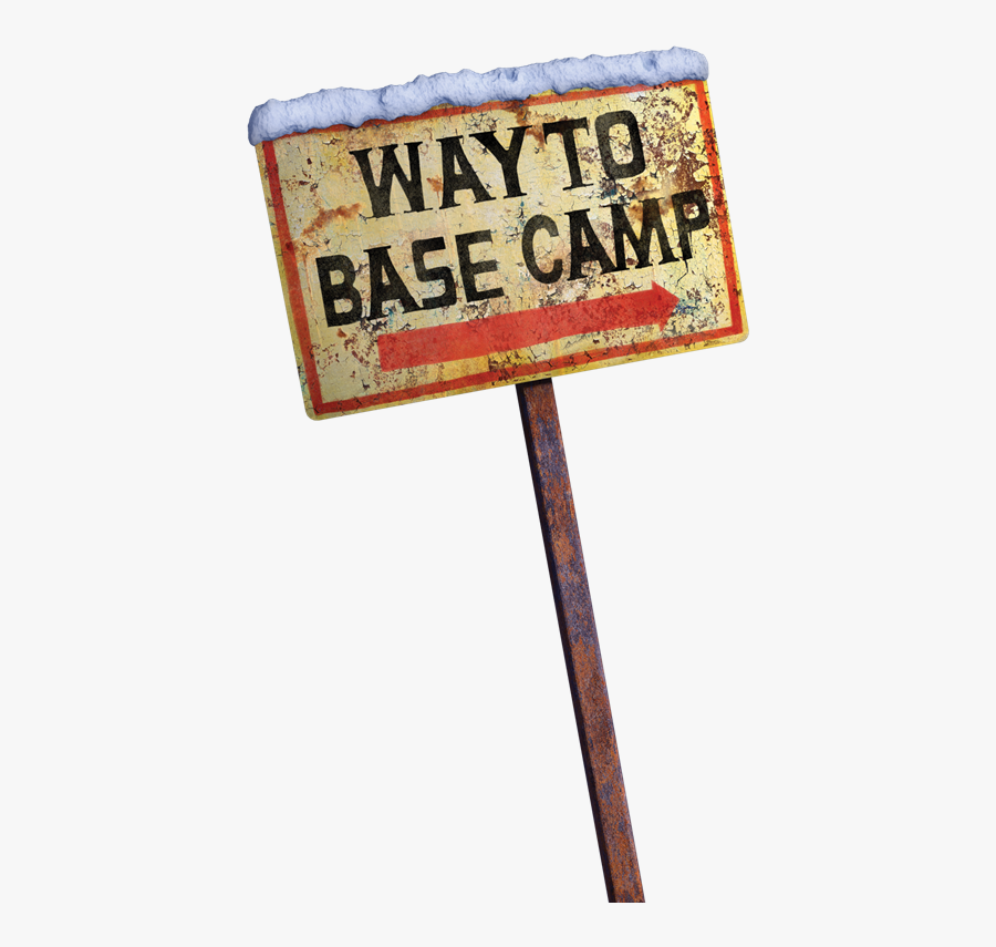 Everest Vbs 2015 Clipart - Base Camp Sign, Transparent Clipart