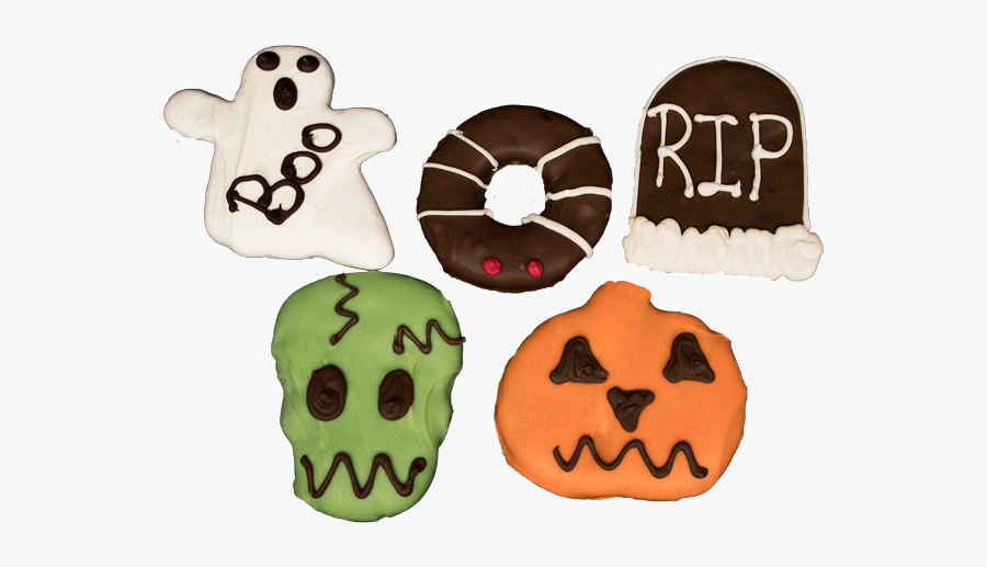 Dog Cookie Of The Month Club, Gourmet Dog Cookies - Halloween Cookies Png, Transparent Clipart