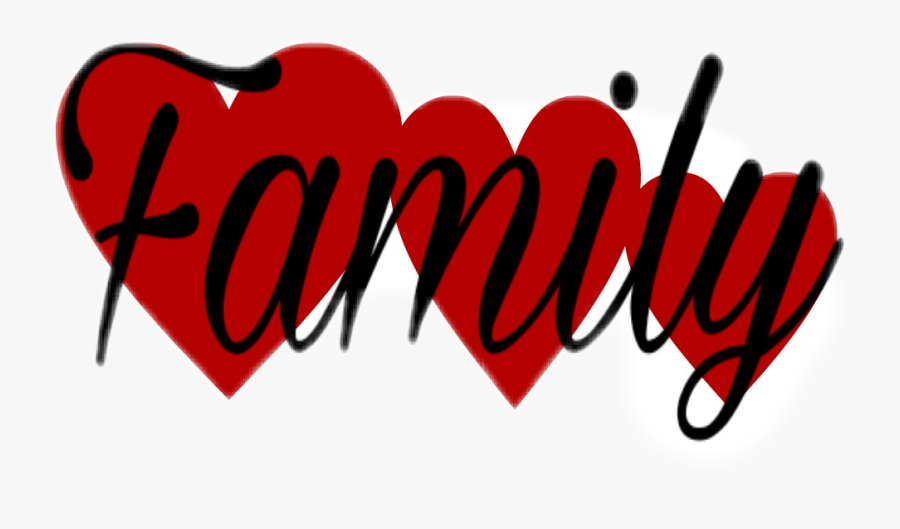 #love #family - Heart, Transparent Clipart