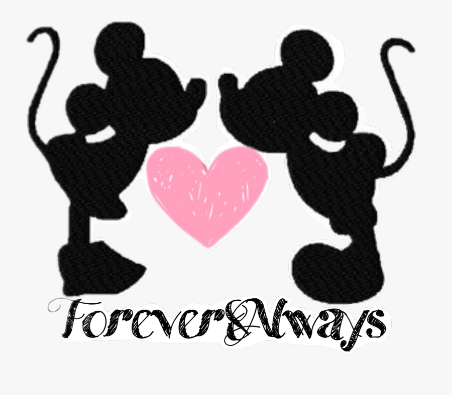 ##family #love #cute #relationship #disney #mickey - Minnie And Mickey Cute, Transparent Clipart