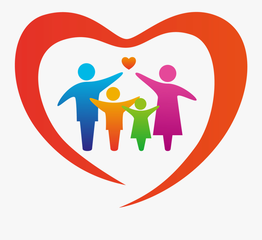 Clip Art Family Child Love Heart - Ang Pamilya Bilang Natural Na Institusyon, Transparent Clipart