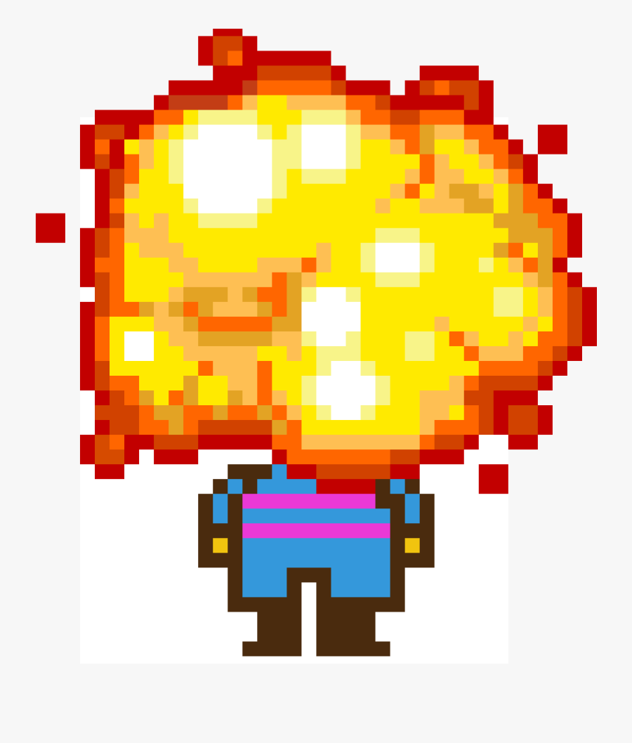 Funny Undertale Gif Animated Clipart , Png Download - 8 Bit Explosion Png, Transparent Clipart