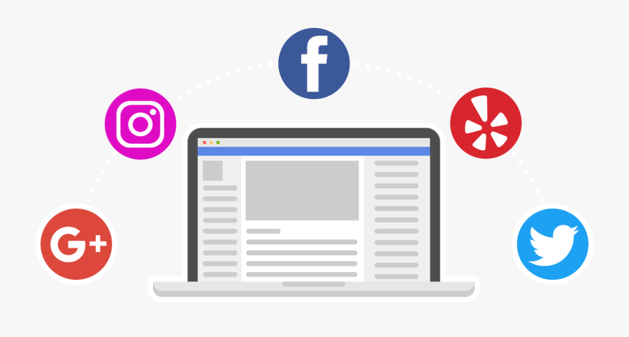 Media Explode Social Media Management - Social Media Icons Png Yelp, Transparent Clipart