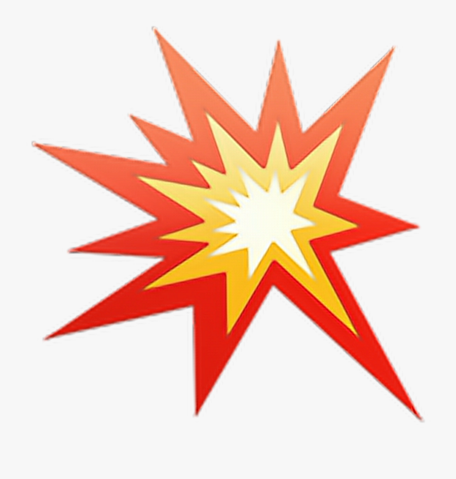 Explosion Emoji Png, Transparent Clipart