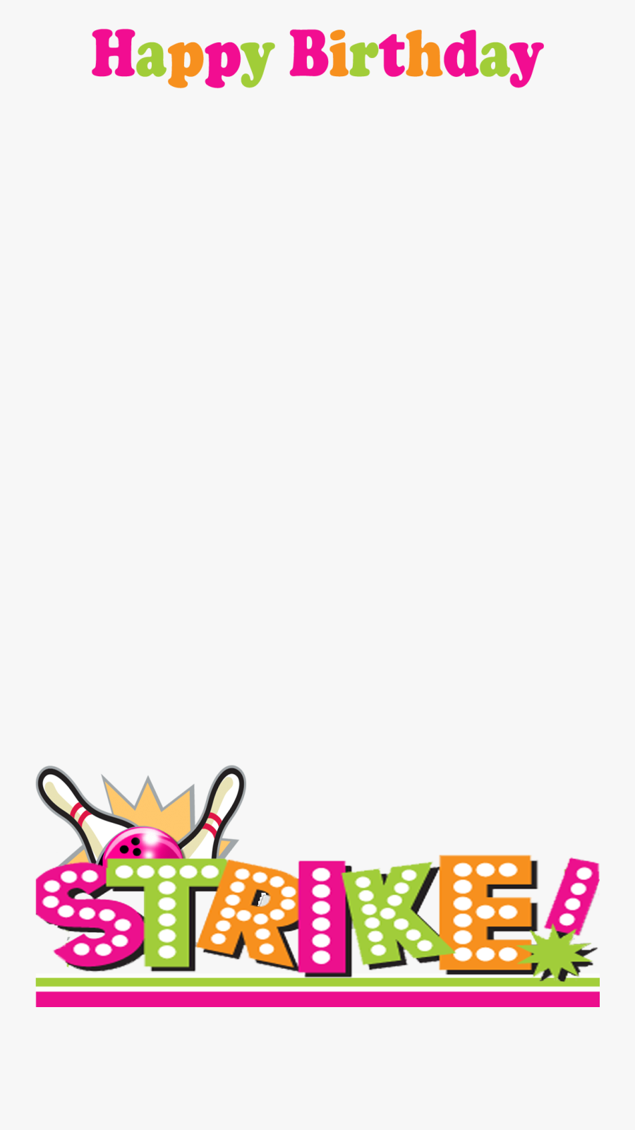 Bowling Strike Clip Art, Transparent Clipart