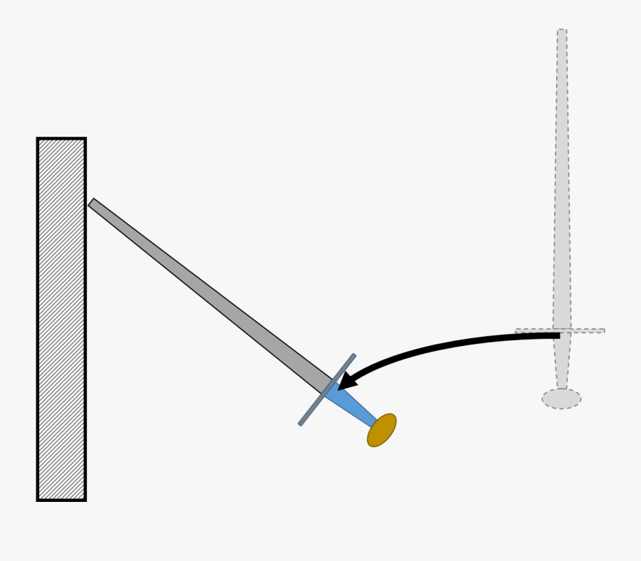 Simple Schematic For A Cut Clipart , Png Download - Sword, Transparent Clipart