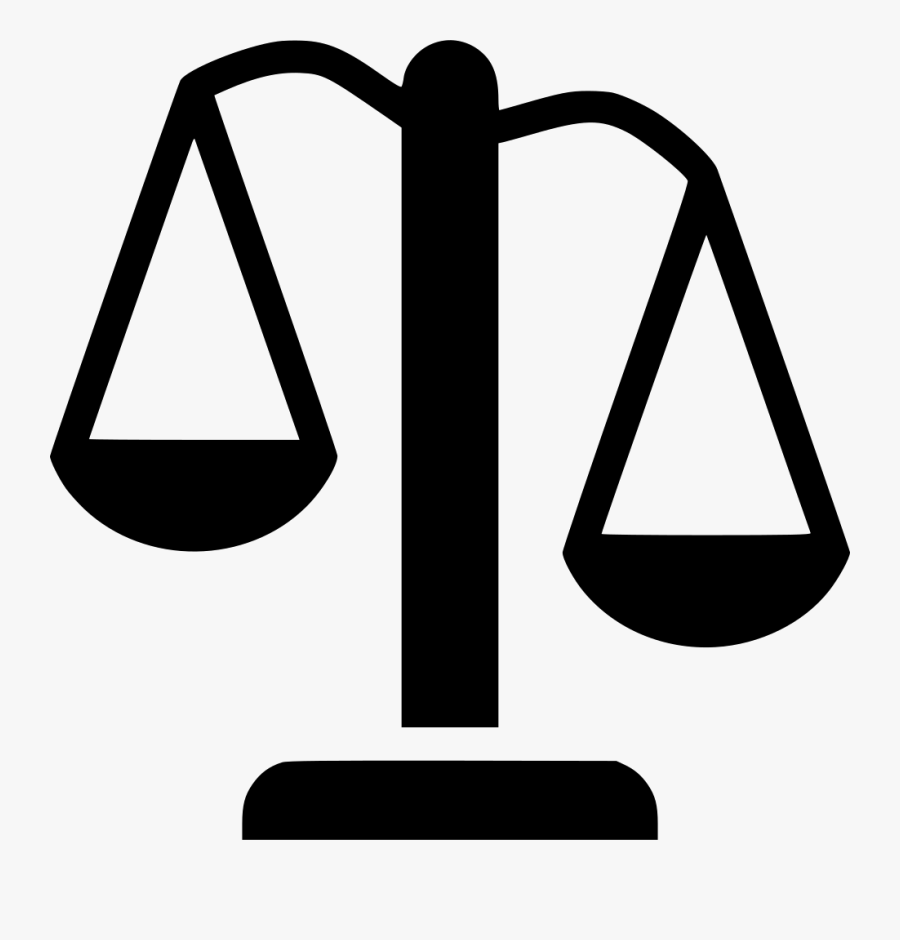 Scales Of Balance Filled - Scales Png Icon, Transparent Clipart