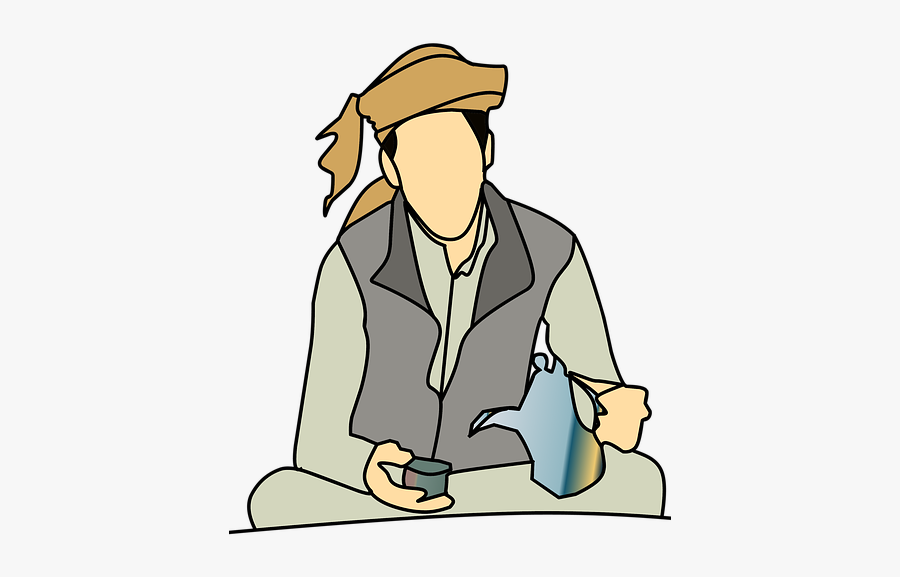 Coffee, Arabian, Safari, Arab Coffee, Style, Camping - Cartoon, Transparent Clipart