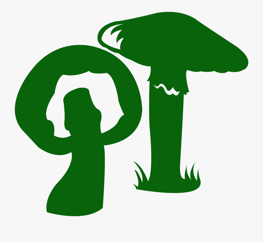 Silueta De Champiñon, Transparent Clipart