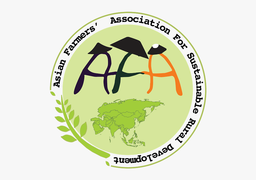 Asian Farmer's Association Logo, Transparent Clipart