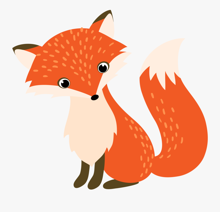Red Fox Illustration Cartoon Drawing - Fox Illustration, Transparent Clipart