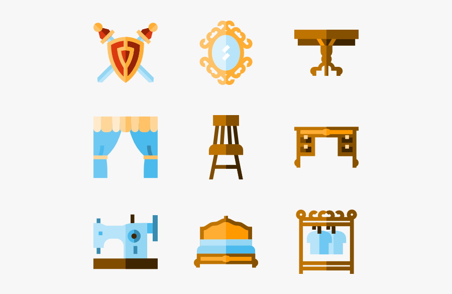 Decor Vector Page, Transparent Clipart