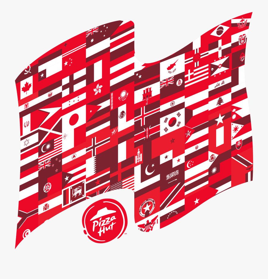 Clip Art Celebrates Its Th Country - Pizza Hut Countries, Transparent Clipart