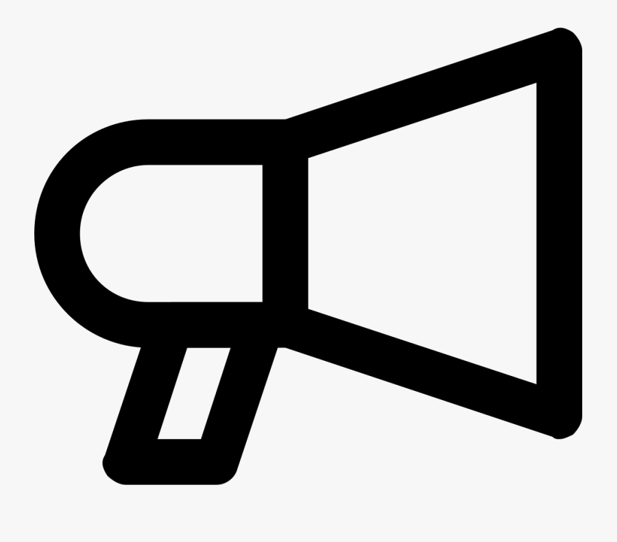 Megaphone Svg File , Transparent Cartoons - News Icon Free, Transparent Clipart