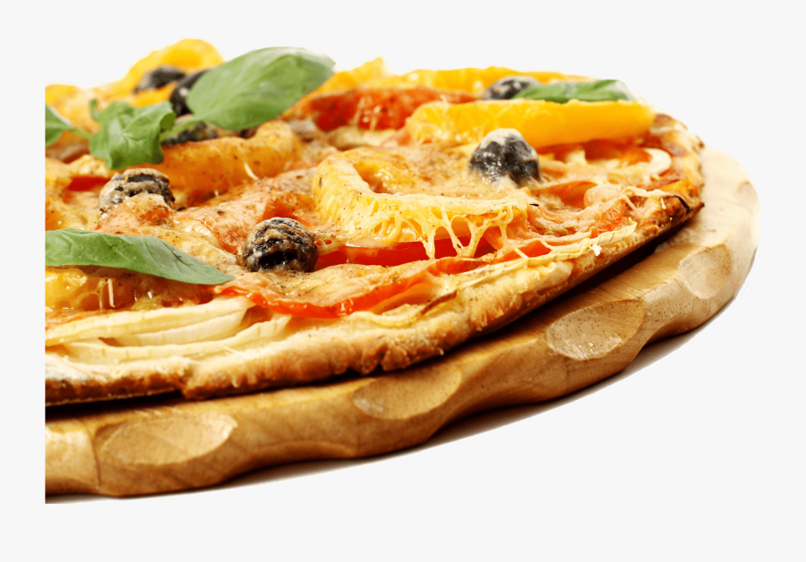 Pizza, Transparent Clipart