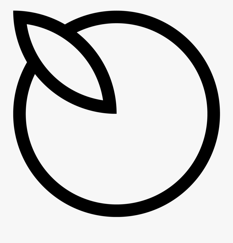 Tangerine Communications Logo - Circle, Transparent Clipart