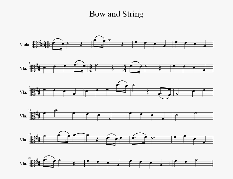 Bow And String - Peter's Peerie Boat Jig, Transparent Clipart