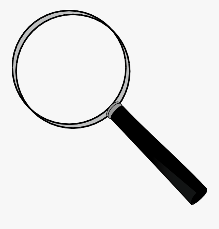 Transparent White Magnifying Glass Png - Magnifying Glass, Transparent Clipart